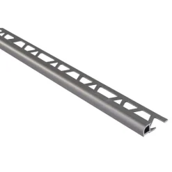Discount Laattalista pyöreä H8x26x2500mm alumiini grafiitti Laattalistat