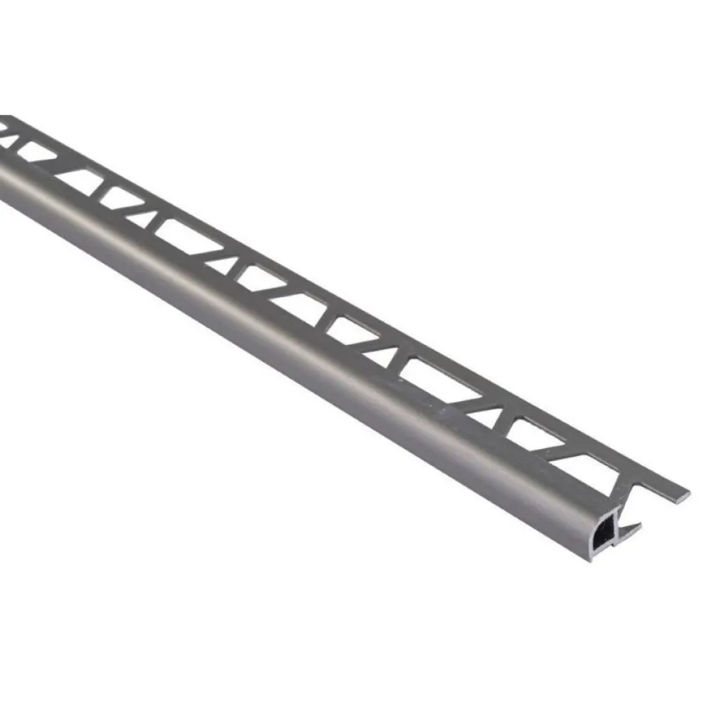 Discount Laattalista pyöreä H8x26x2500mm alumiini grafiitti Laattalistat