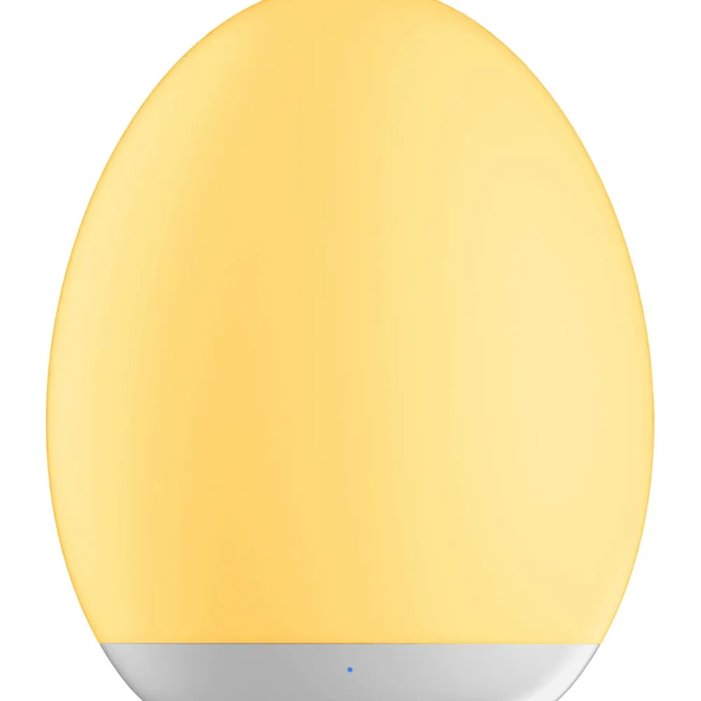 Outlet Ladattava LED-pöytävalaisin Oval Ø92x110 mm valkoinen Pöytävalaisimet