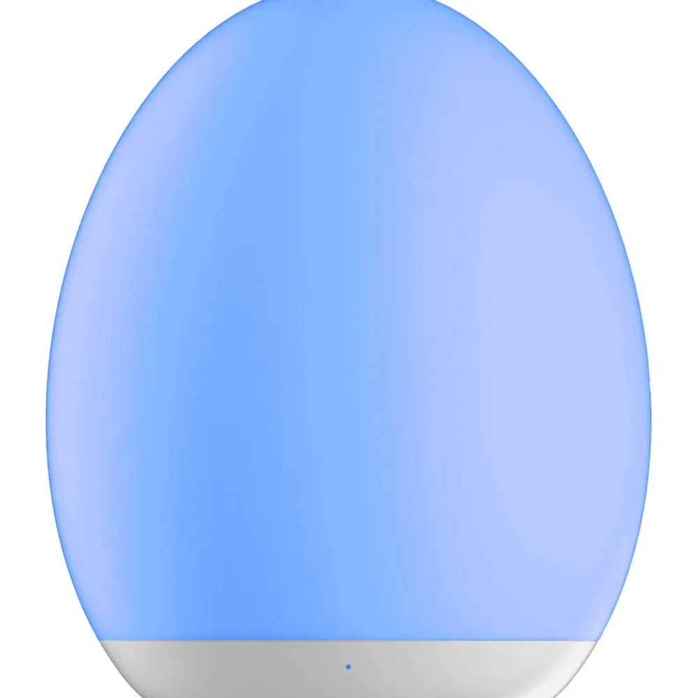 Outlet Ladattava LED-pöytävalaisin Oval Ø92x110 mm valkoinen Pöytävalaisimet