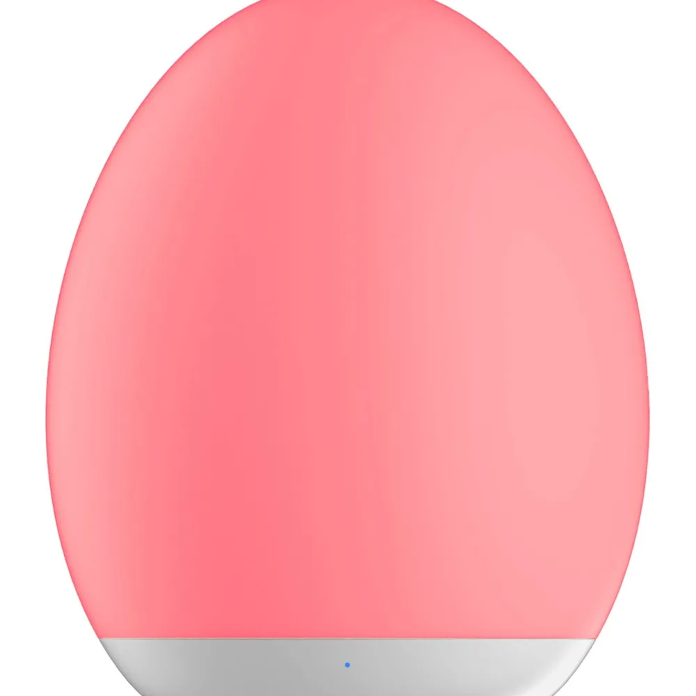 Outlet Ladattava LED-pöytävalaisin Oval Ø92x110 mm valkoinen Pöytävalaisimet