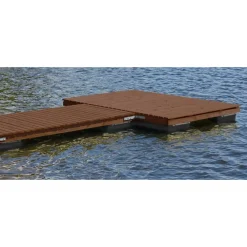 Laituriponttoni Nassikka 35x35x120 cm harmaa*Inora Outlet
