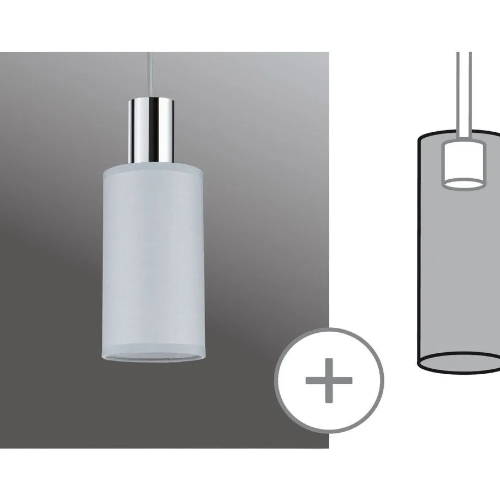 Lampunvarjostin URail 2Easy Valerio, 10cm, eri värejä*Paulmann Discount