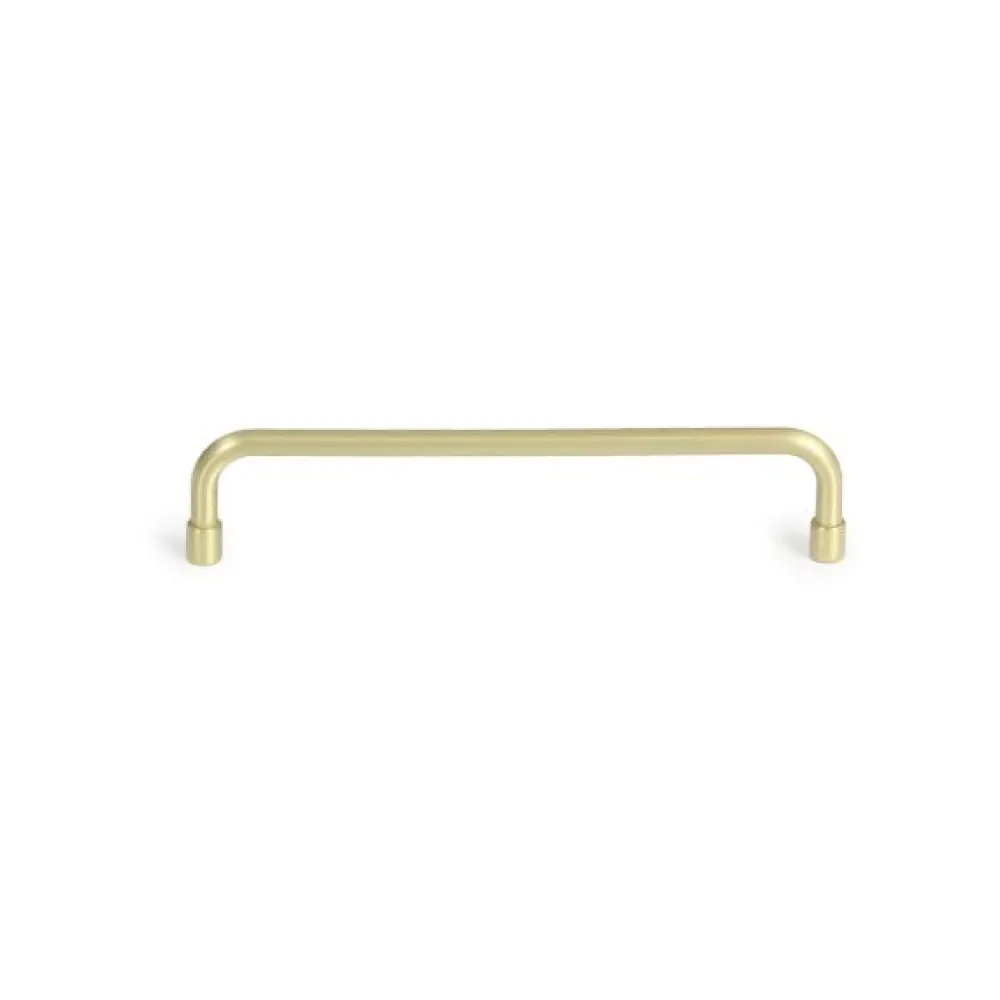 Clearance Lankavedin Wire 128mm harjattu messinki Vetimet, Nupit Ja Kalustehelat