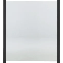 New Lasikaidepaneeli alumiinitolpille 100x80cm kirkas lasi Aitaelementit|Terassin Kaiteet