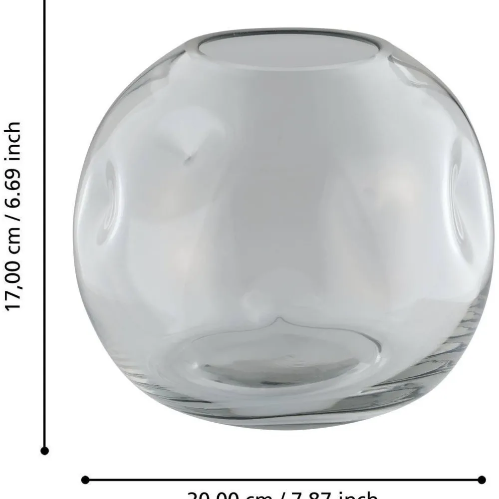 Lasimaljakko Marosava, 20cm, kirkas*Eglo Living New