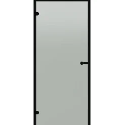 Lasiovi Black Line 8x19 alumiinikarmi eri värivaihtoehtoja Saunan Ovet