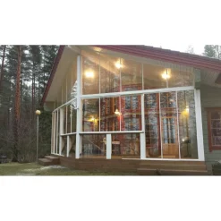 Lasiterassi 4x2,5 4000x2500 mm eri värejä*Maakunnan Lasi