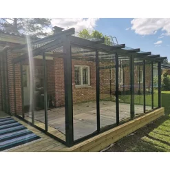 Lasiterassi 6x3 6000x3000 mm eri värejä*Maakunnan Lasi Best