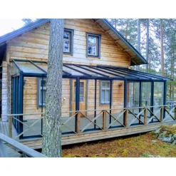 Lasiterassi 6x3 6000x3000 mm eri värejä*Maakunnan Lasi Best