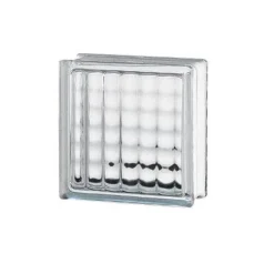 Lasitiili Cross Large 1908/F kirkas raita*Vitrablok New