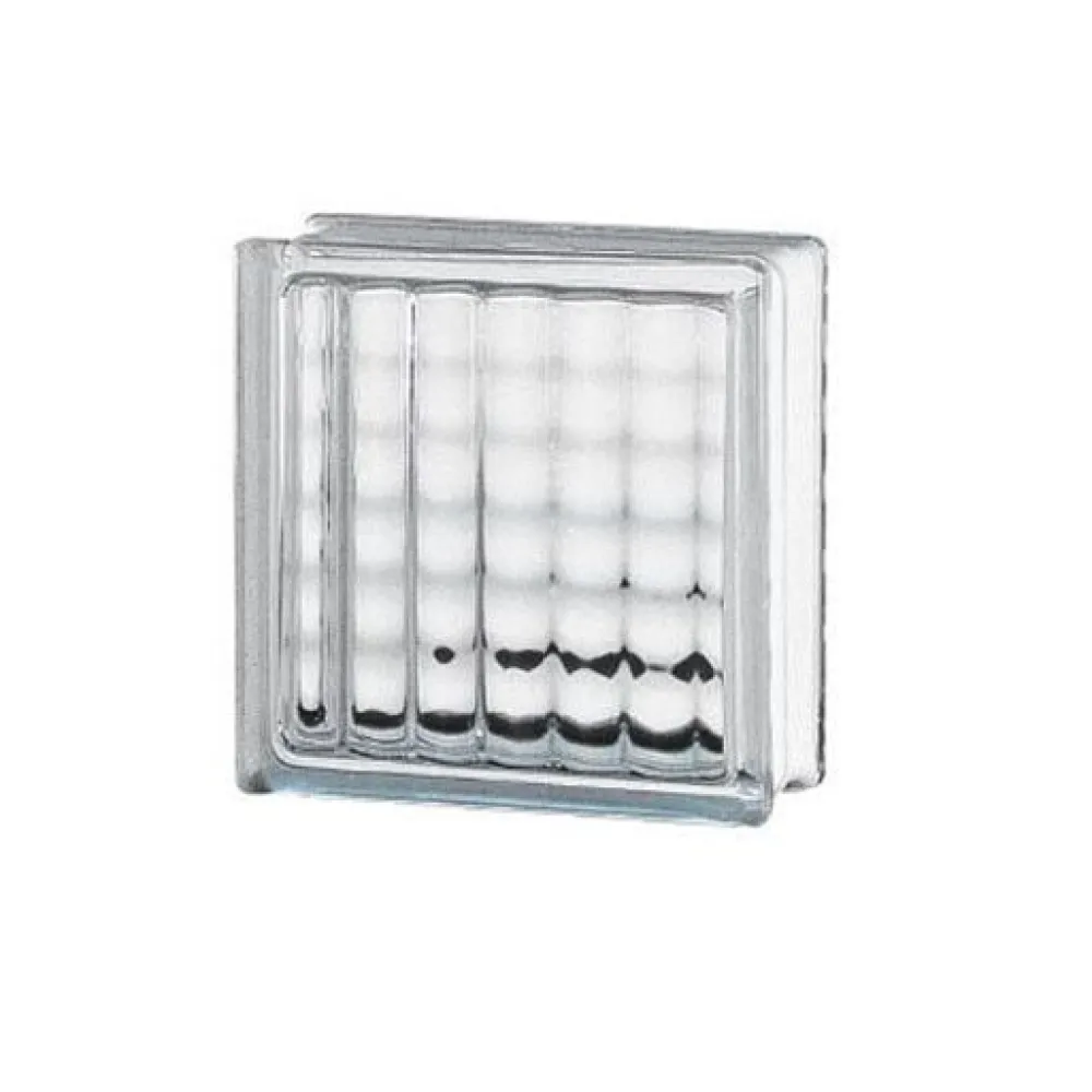 Lasitiili Cross Large 1908/F kirkas raita*Vitrablok New