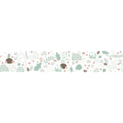 Lastenhuoneen boordi Kids Walls 45873, vinyylipinta, 0.18x5m, luonto, vihreä Tapettiboordit