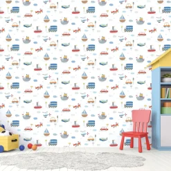 Lastenhuoneen tapetti Tiny Tots 2 G78415-17, auto*Galerie Best