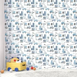 Lastenhuoneen tapetti Tiny Tots 2 G78360-62, auto*Galerie