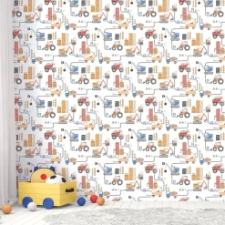 Lastenhuoneen tapetti Tiny Tots 2 G78360-62, auto*Galerie