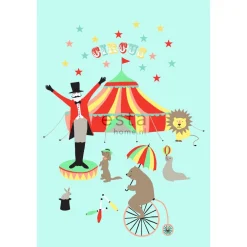 Lastenhuoneen tapetti PhotowallXL Circus 158703 1860x2790 mm*Esta New