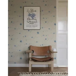 Lastenhuoneen tapetti Gillis sininen, mittatilaus, non-woven Lastenhuoneen Tapetit
