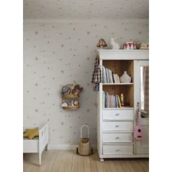 Online Lastenhuoneen tapetti Gillis vaaleanpunainen, mittatilaus, non-woven Lastenhuoneen Tapetit