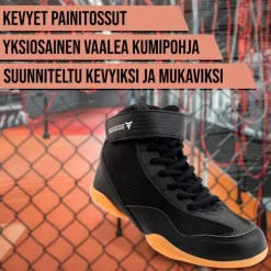 New Lasten Painikengät Core, musta, eri kokoja Urheilukengät
