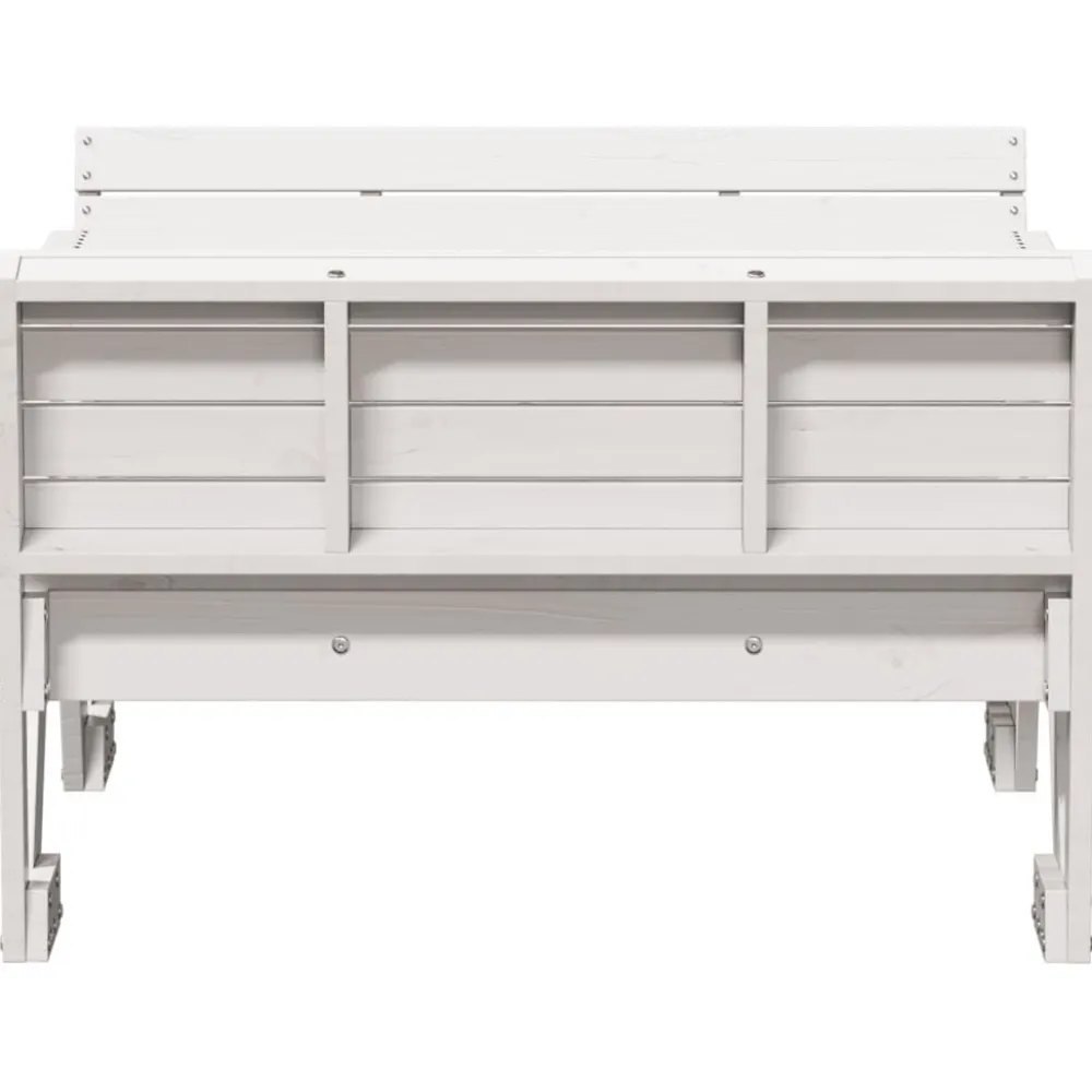 Discount Lasten piknikpöytä 88x122x58 cm, eri materiaaleja ja värejä (33989) Lasten Pihakalusteet