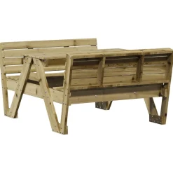 Discount Lasten piknikpöytä 88x122x58 cm, eri materiaaleja ja värejä (33989) Lasten Pihakalusteet
