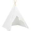 Hot Lasten tiipiiteltta + laukku peachskin valkoinen 120x120x150cm Lelut