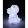 Lasten yöpöytävalaisin Dinoo 14cm, RGB, ladattava, valkoinen/moniväri*Rabalux Outlet