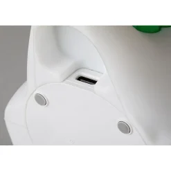 Lasten yöpöytävalaisin Dinoo 14cm, RGB, ladattava, valkoinen/moniväri*Rabalux Outlet
