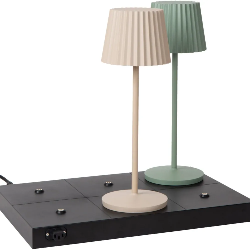 Latausasema Justine -valaisimille, 32.6x46.2cm, IP20, musta*Lucide Outlet