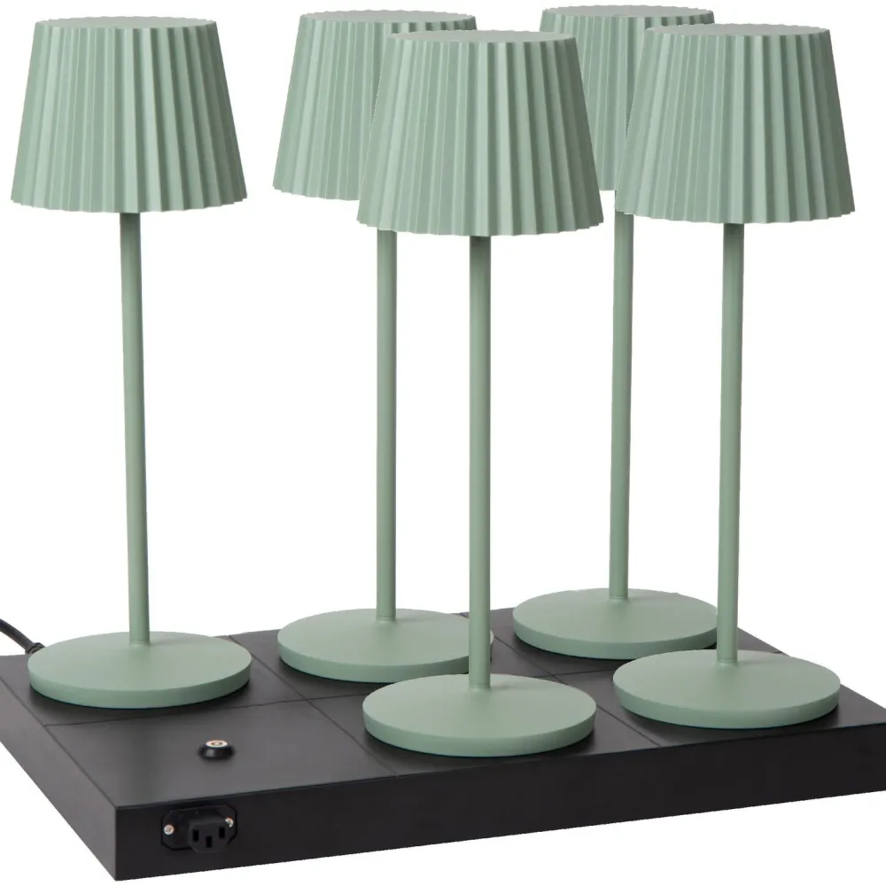 Latausasema Justine -valaisimille, 32.6x46.2cm, IP20, musta*Lucide Outlet