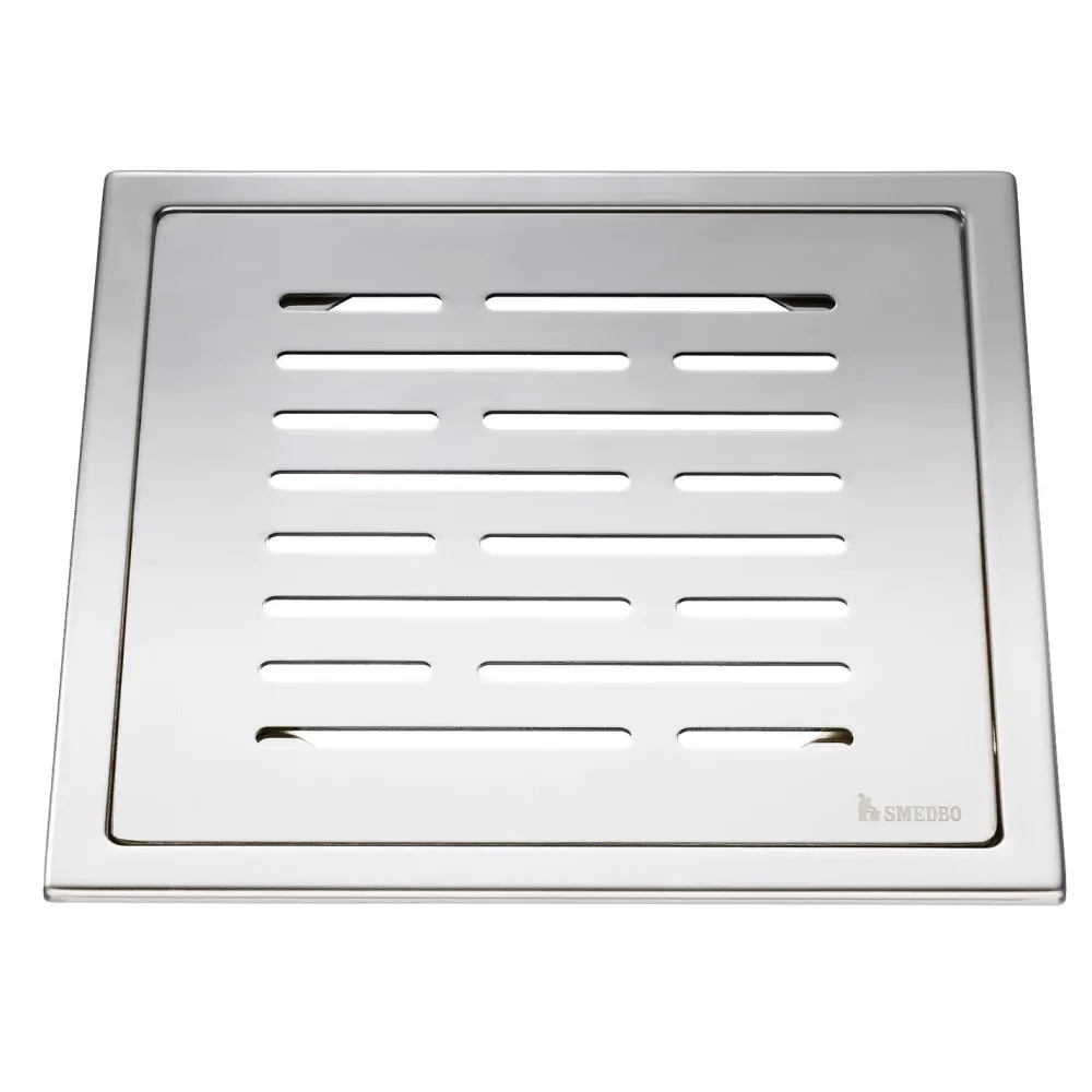 Lattiakaivonkansi Outline Janat 200 x 200 mm kiillotettu rst*Smedbo Discount