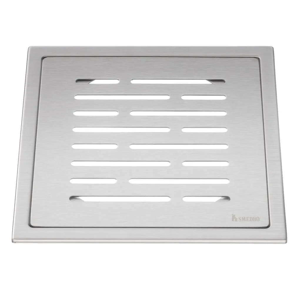Lattiakaivonkansi Outline Janat 200 x 200 mm harjattu rst*Smedbo Outlet