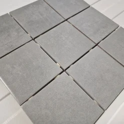 Hot Lattialaatta Light Grey, 10x10cm, keskiharmaa, arkki Seinälaatat|Lattialaatat