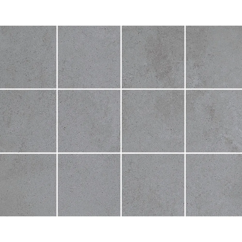 Hot Lattialaatta Concreto, 10x10cm, matta, lasitettu, liimatäpläarkki Lattialaatat