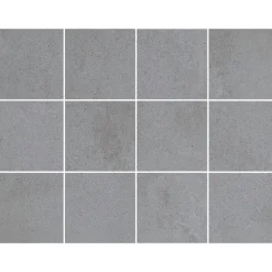 Hot Lattialaatta Concreto, 10x10cm, matta, lasitettu, liimatäpläarkki Lattialaatat