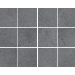 Hot Lattialaatta Concreto, 10x10cm, matta, lasitettu, liimatäpläarkki Lattialaatat
