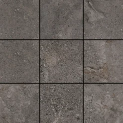 Lattialaatta Stone Age Anthracite, 9.7x9.7cm, matta*Pukkila Discount