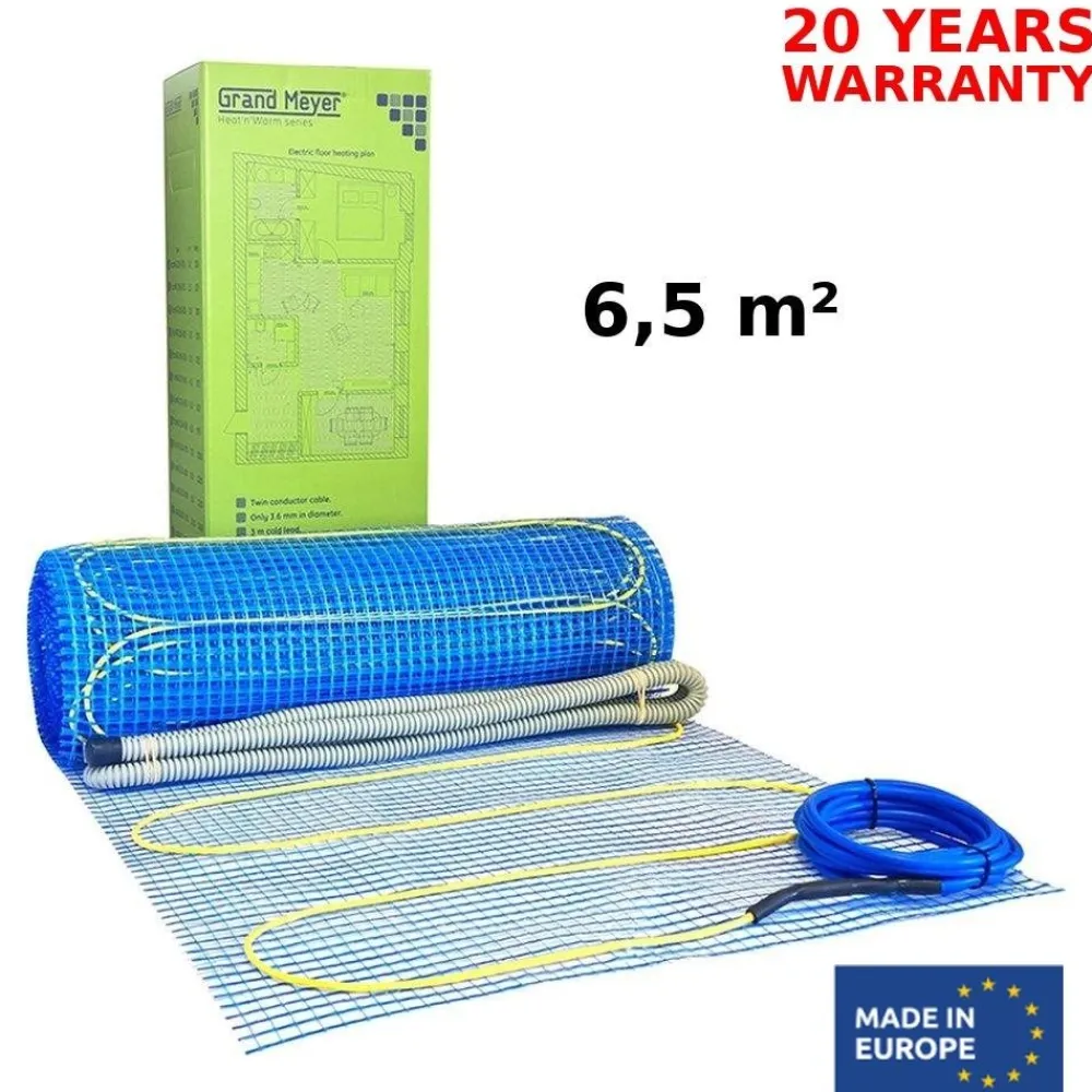 Lattialämmitysmatto EcoNG170, 170 W/m², eri vaihtoehtoja Lattialämmitysmatot|Lattialämmitys