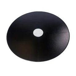 Outlet Lattiasuojapelti ® Ø100 cm tulisijoille Ø200 cm musta Grillaustarvikkeet|Takkavälineet