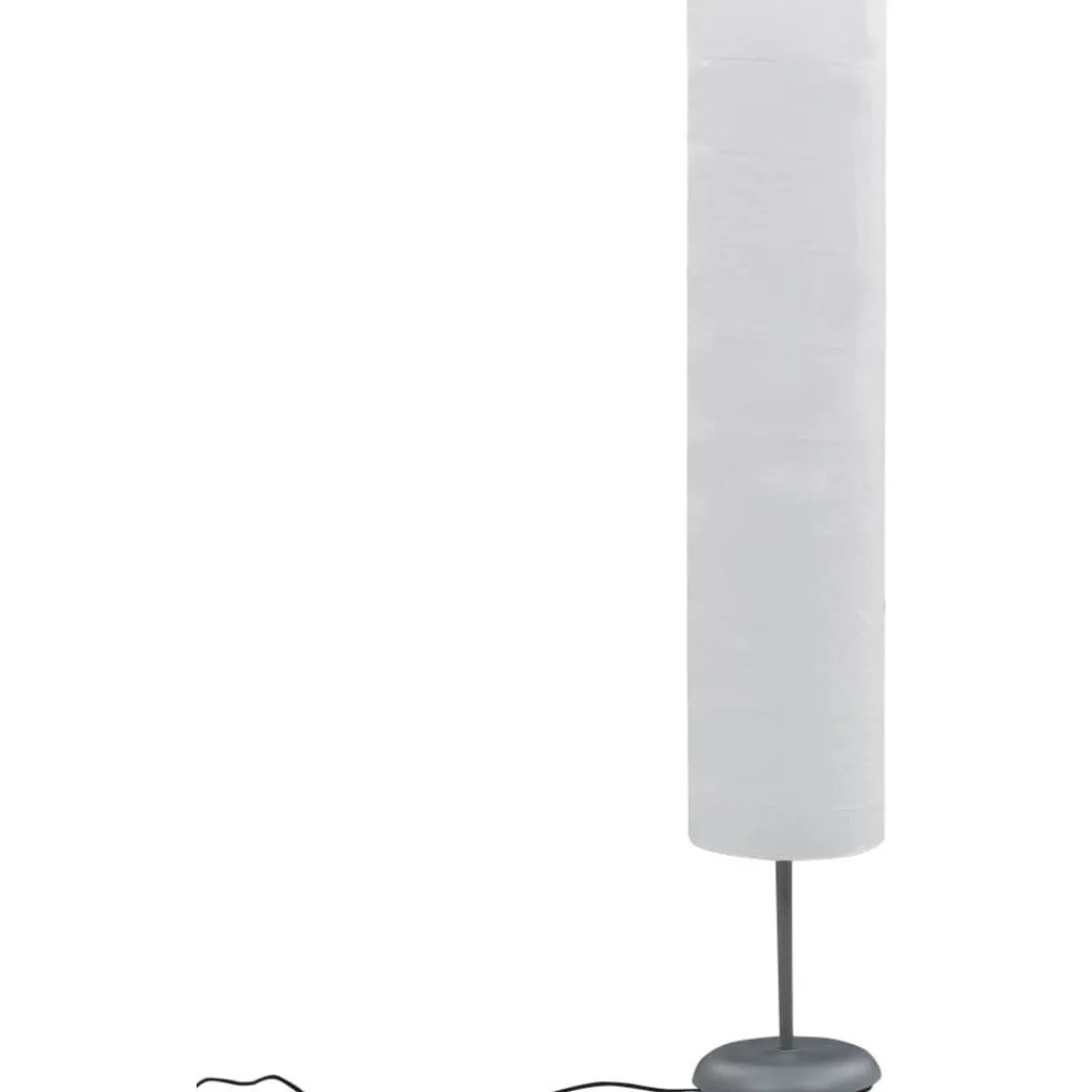 Clearance Lattiavalaisin jalustalla 121 cm valkoinen e27 Lattiavalaisimet