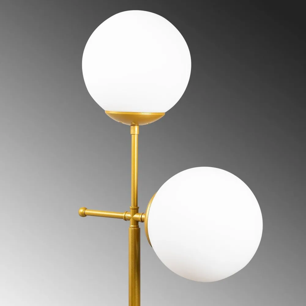 Lattiavalaisin Tachi 174 cm 2-osainen kulta*Linento Lighting