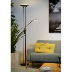 Lattiavalaisin Champion LED 20+4 W IP20 1800 mm Ø 254 mm metalli/lasi musta*Lucide Outlet