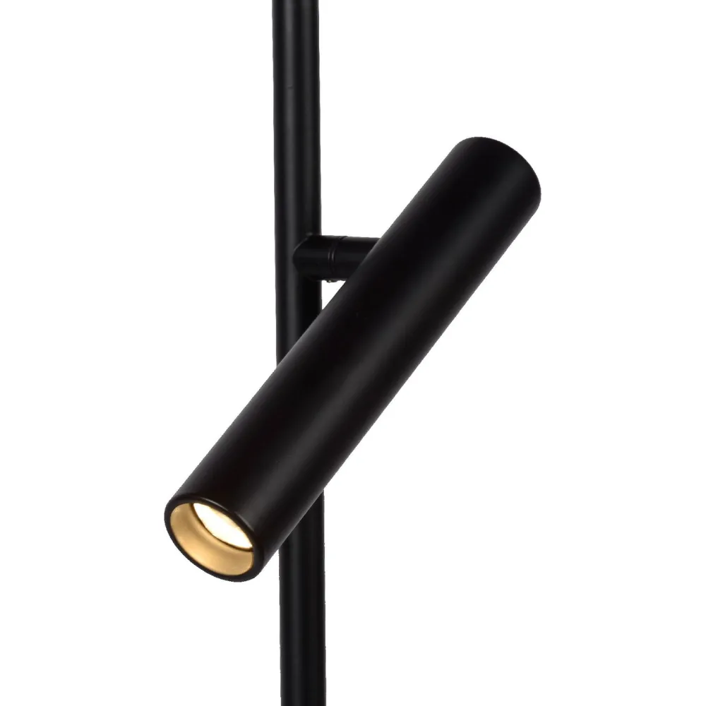 Lattiavalaisin Philon, Ø23cm, IP20, 4.5W, musta*Lucide Best