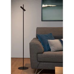 Lattiavalaisin Philon, Ø23cm, IP20, 4.5W, musta*Lucide Best