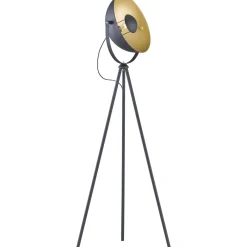 Lattiavalaisin Chewy 160cm E27 mattamusta/kulta*Trio