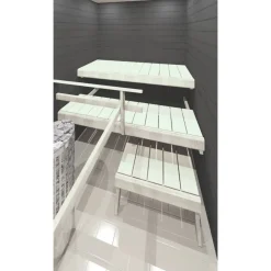 Laudepaketti Basic 210 leveys max 2100 mm haapa 53/41*Prosauna Outlet