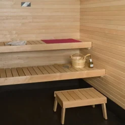 Laudepaketti Basic 180 leveys max 1800 mm leppä 53/53*Prosauna Clearance