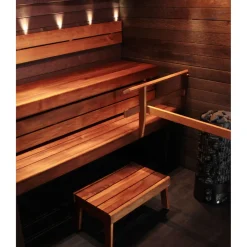 Laudepaketti Pro-laude 210 leveys max. 2100 mm syvyys 530/410 mm thermohaapa*Prosauna Online