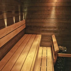 Laudepaketti Pro-laude 210 leveys max. 2100 mm syvyys 530/410 mm thermohaapa*Prosauna Online
